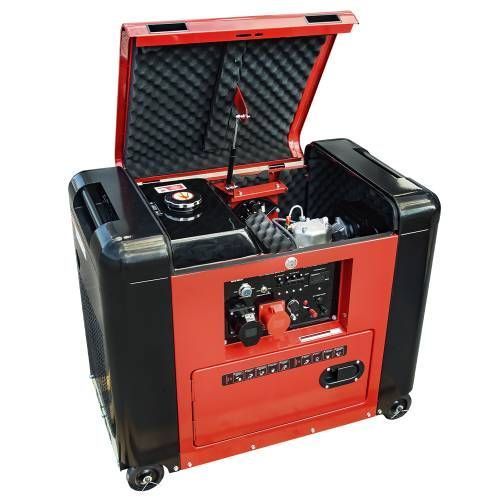 Генератор дизельний Vitals Master EST 7.0dsat dual power + ATS 219454 фото товара