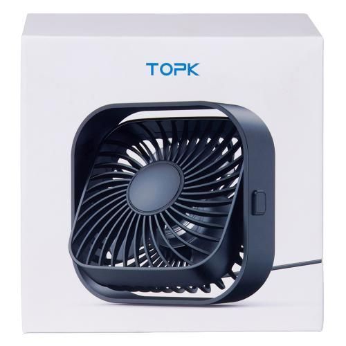 Вентилятор TOPK, USB 3 скорости K51 фото товара