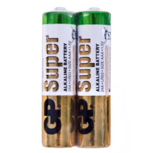 Батарейка GP SUPER ALKALINE 1.5V 24A-S2 щелочная, LR03, AAA (4891199006494) 4891199006494 фото