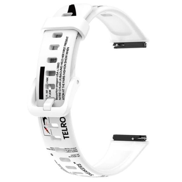 Ремінець BeCover Modern Style для Huawei Band 7/Honor Band 7 White (709454) 709454 фото