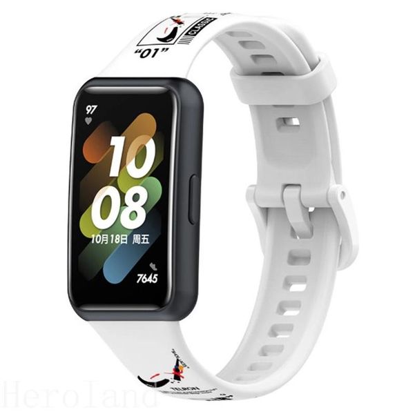 Ремінець BeCover Modern Style для Huawei Band 7/Honor Band 7 White (709454) 709454 фото