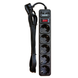 Сетевой фильтр удлинитель Axxis с USB2 Optima Base 5 3 м 3х0,75 кв. м Black (ax-1268) ax-1268 фото 1