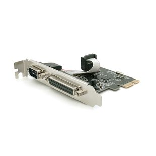 Контролер PCI-Е => RS232 (9Pin) + LPT (25Pin), TX382A, BOX YT-C-PCI-Е=>RS232+LPT фото