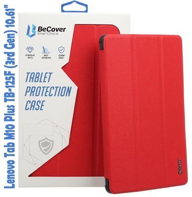 Чохол-книжка BeCover Smart для Lenovo Tab M10 Plus TB-125F (3rd Gen)/K10 Pro TB-226 10.61" Red (708306) 708306 фото