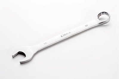 Ключ рожково-накидний CrV 30мм СИЛА 201130 фото