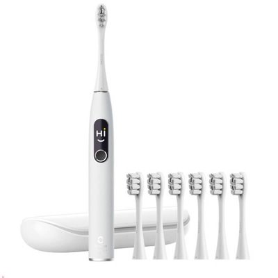 Умная зубная электрощетка Oclean X Pro Elite Set Electric Toothbrush Grey (6970810552089) 6970810552089 фото