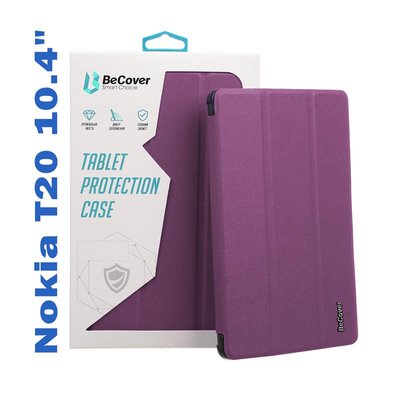 Чохол-книжка BeCover Smart для Nokia T20 10.4" Purple (708044) 708044 фото