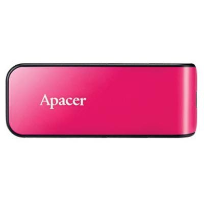 Флеш-накопичувач USB 32GB Apacer AH334 Pink (AP32GAH334P-1) AP32GAH334P-1 фото