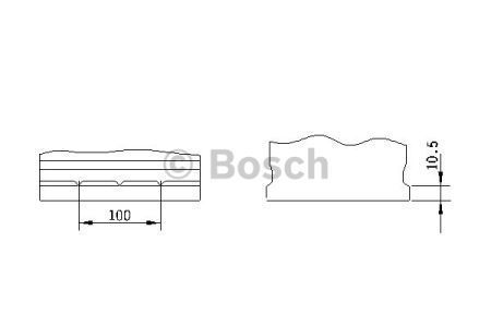 Акумулятор BOSCH 95Ah 12V S4029 L EN830 Азія 0092S40290 фото товару