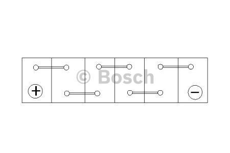 Акумулятор BOSCH 95Ah 12V S4029 L EN830 Азія 0092S40290 фото товару