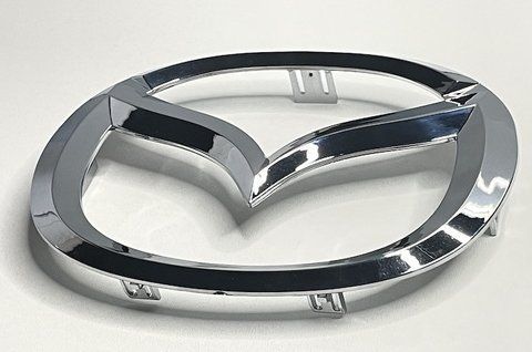 Емблема радіаторної решітки Mazda 140x110 mm (хром) C23551731 maz005 фото товару