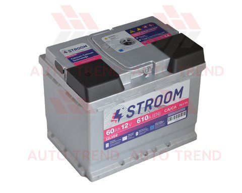 Акумулятор 60 Ah/12V 610A(EN) Silver 242х175х190 (0) R SM060-SA0 фото товару