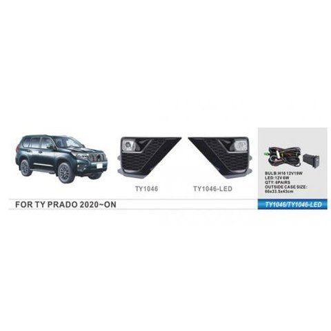 Фари дод. модель Toyota Prado FJ150 2020-/TY-1046L/LED-12V6W/eл.проводка (TY-1046-LED) TY-1046-LED фото товару