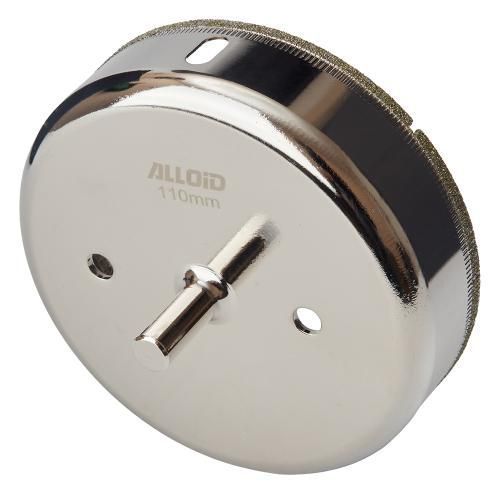 Alloid Base. Сверло корончатое алмазное по стеклу и керамике 110мм GS-50110 фото товара