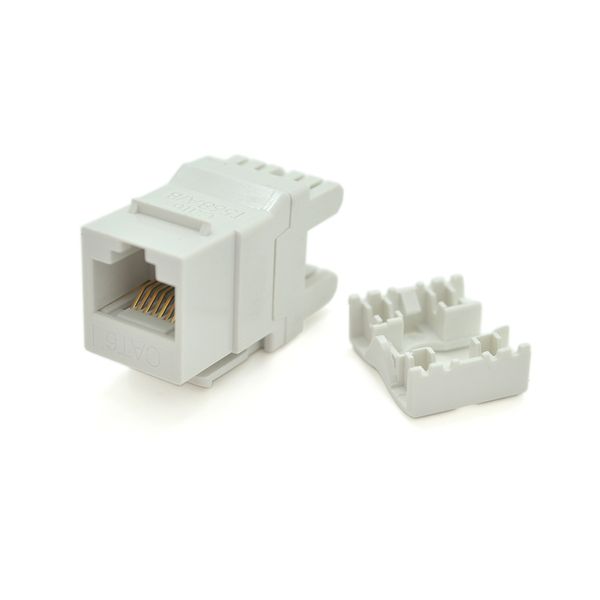 Модуль вузький Keystone Jack RJ-45 кат.6 UTP, 17,2 мм, Q100 WT-2201B фото