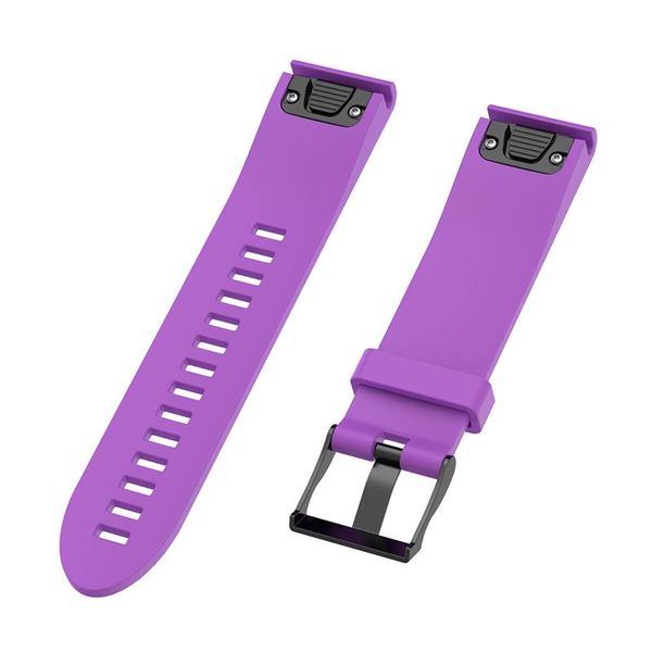 Ремінець для Garmin QuickFit 20 Dots Silicone Band Purple (QF20-STSB-PURP) QF20-STSB-PURP фото