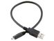 Кабель Atcom USB - micro USB V 2.0 (M/M), 0.8 м, чорний (9174) пакет 9174 фото 1
