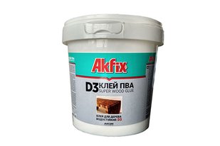 Клей ПВА D3 1000гр Akfix AP301 фото