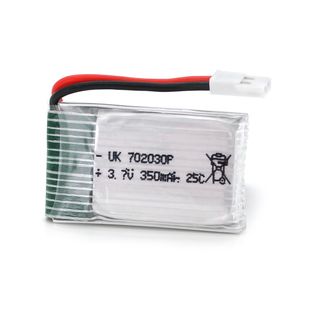 Акумулятор 7*20*30P 25C, 3.7V (350mAh), 2 контакти 702030P 25C фото