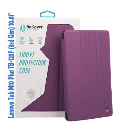 Чохол-книжка BeCover Smart для Lenovo Tab M10 Plus TB-125F (3rd Gen)/K10 Pro TB-226 10.61" Purple (708305) 708305 фото