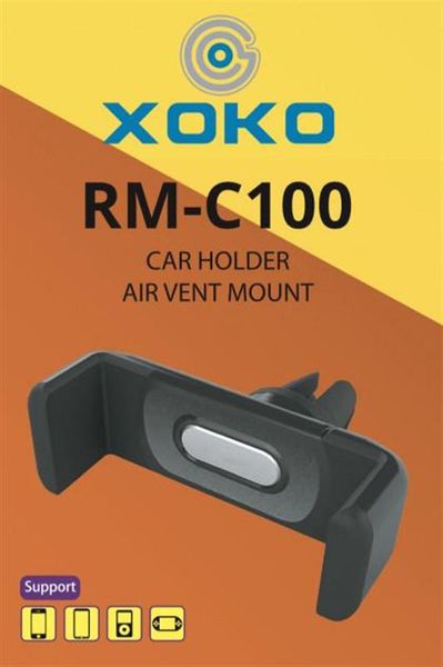 Тримач автомобільний XoKo RMC100 Black (XK-RMC100-BLCK) XK-RMC100-BLCK фото