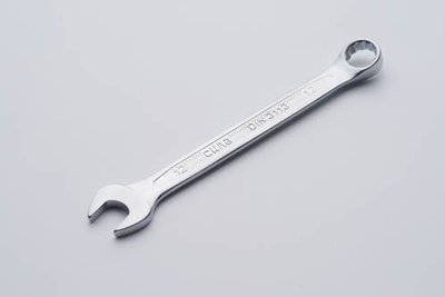 Ключ рожково - накидной CrV 12мм (холодныйштамп DIN3113) СИЛА 201912 фото
