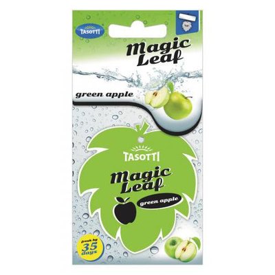 Ароматизатор cухий листок Tasotti/ "Magic Leaf"/ Green Apple (113245) 113245 фото