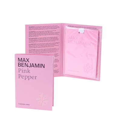 Освежитель воздуха MAХ Benjamin Scented Card Pink Peper (717721) 717721 фото