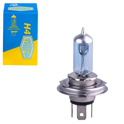 Лампа автомобільна Галогенна лампа для фари Trifa H4 12V 100/90W blue (61670) 61670 фото