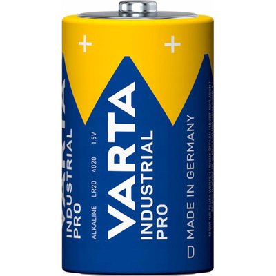 Батарейка Varta Industrial Pro D/LR20 BL 1шт VRT-IP-LR20 фото