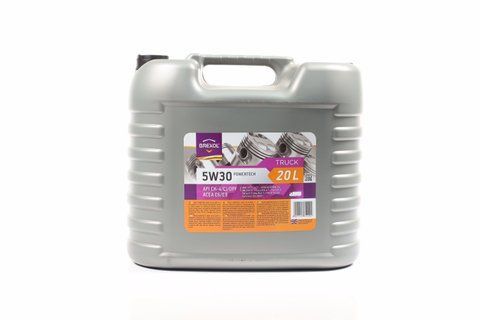 Масло моторне Brexol Truck Power Tech 5W30 CK-4/CJ-4/DPF E6 каністра 20 л (48021143810) 48021143810 фото товару