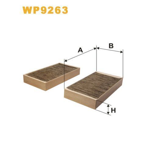 Фільтр салона Mercedes GL (X164), M (W164), R (W251) Wix Filters (WP9263) WP9263 фото товара
