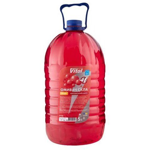Омивач скла літній VITOL Херсонський Кавун 5л (мінімальне замовлення 200шт) VTS-56 фото товару