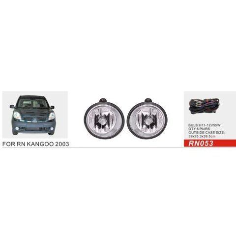 Фари дод. модель Renault Kengoo 2003-08/Trafic 07-14/RN-053/H11-12V55W/ел.проводка (RN-053) RN-053 фото товару