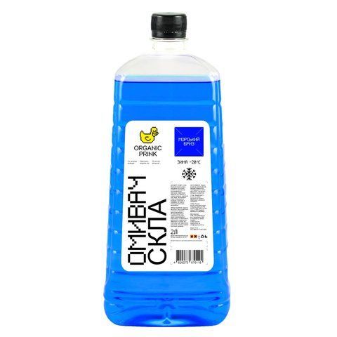 Омивач скла зимовий ORGANIC PRINK -20 &deg;С "Морський бриз" 2 л (012031) 012031 фото товара