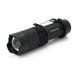 Ліхтар ручний KAMASTAR KM-82, 1LED CREE Q5, 3W, 3 режими, ZOOM, АА/1300mah, Black, IP40, СЗУ, 82х26х26мм, BOX KM-82 фото 1