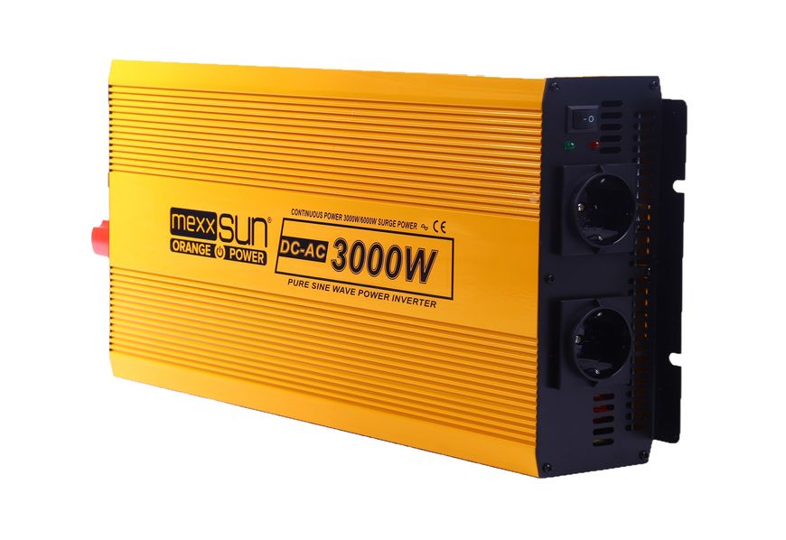 Інвертор напруги Mexxsun YX-3000W-S, 12V/220V, 3000W (MXSPSW-3000-12S/29185) MXSPSW-3000-12S/29185 фото