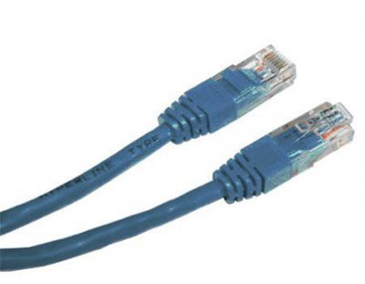 Патч-корд UTP Cablexpert (PP12-0.25M/B) літий, 50u "штекер із засувкою, 0.25 м, блакитний PP12-0.25M/B фото