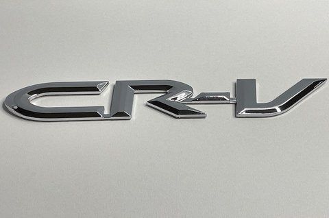 Емблема напис CR-V на Honda (хром) ho006 фото товару