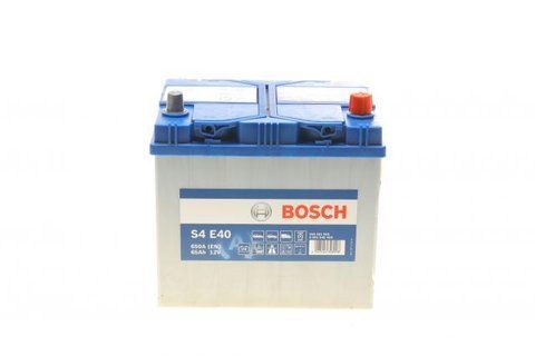 Акумулятор BOSCH EFB 65Ah 12V S4E40 R EN650 Азія 0092S4E400 фото товару