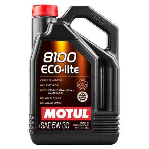 Олива моторна MOTUL 8100 ECO-Lite 5W-30 5 л (108214) 108214 фото товару