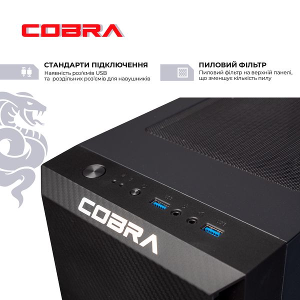 Персональний комп`ютер COBRA Advanced (A55.16.S4.166S.13152) A55.16.S4.166S.13152 фото