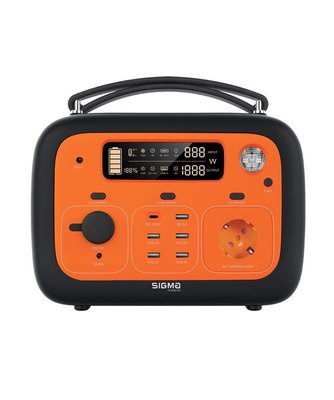 Зарядна станція Sigma mobile X-Power SI140APS Black-Orange (4827798424520) 4827798424520 фото