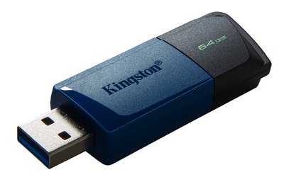 Флеш-накопичувач USB3.2 64GB Kingston DataTraveler Exodia M Black/Blue (DTXM/64GB) DTXM/64GB фото