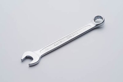 Ключ рожково - накидной CrV 14мм (холодныйштамп DIN3113) СИЛА 201914 фото