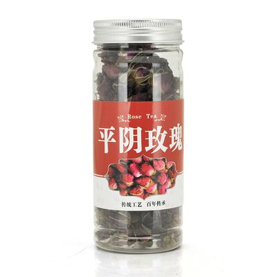 Китайський квітковий чай Pingyin Rose Tea (бутони троянди), 50g (Скляна капсула), ціна за капсулу, Q1 YT-CGT-PRT-50g фото