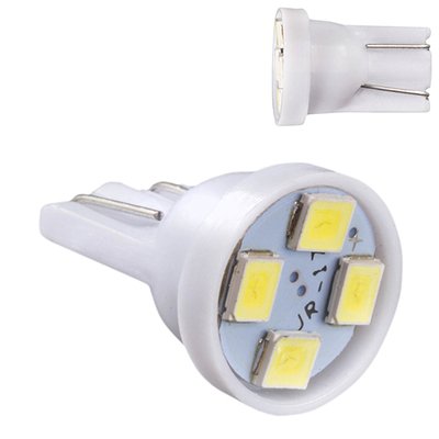 Набір Лампа PULSO/габаритна/LED T10/4SMD-2835/12v/1w/16lm White (Набор автоламп 3) Набор автоламп 3 фото