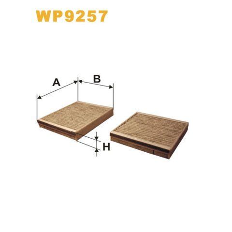 Фільтр салона Citroen C3 II, DS3; Peugeot 207 Wix Filters (WP9257) WP9257 фото товара