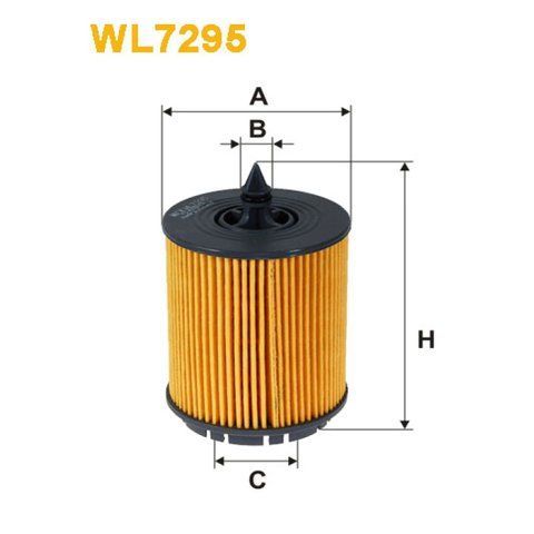 Фільтр оливи Alfa Romeo 159, Brera; Fiat Croma II; Opel Astra G, Insignia, Vectra B/C, Wix Filters (WL7295) WL7295 фото товару