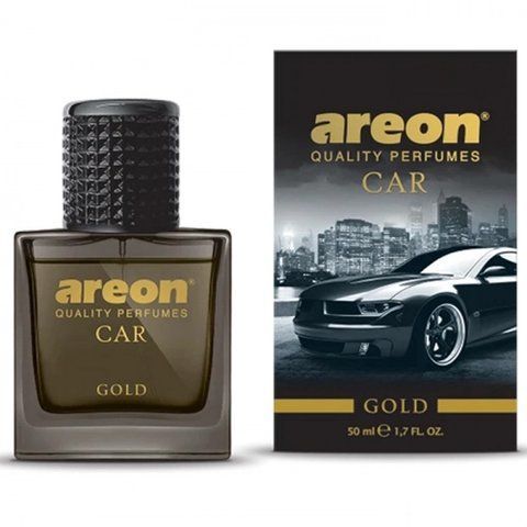 Освіжувач повітря AREON Car Perfume 50мл Glass Gold (MCP04) MCP04 фото товару